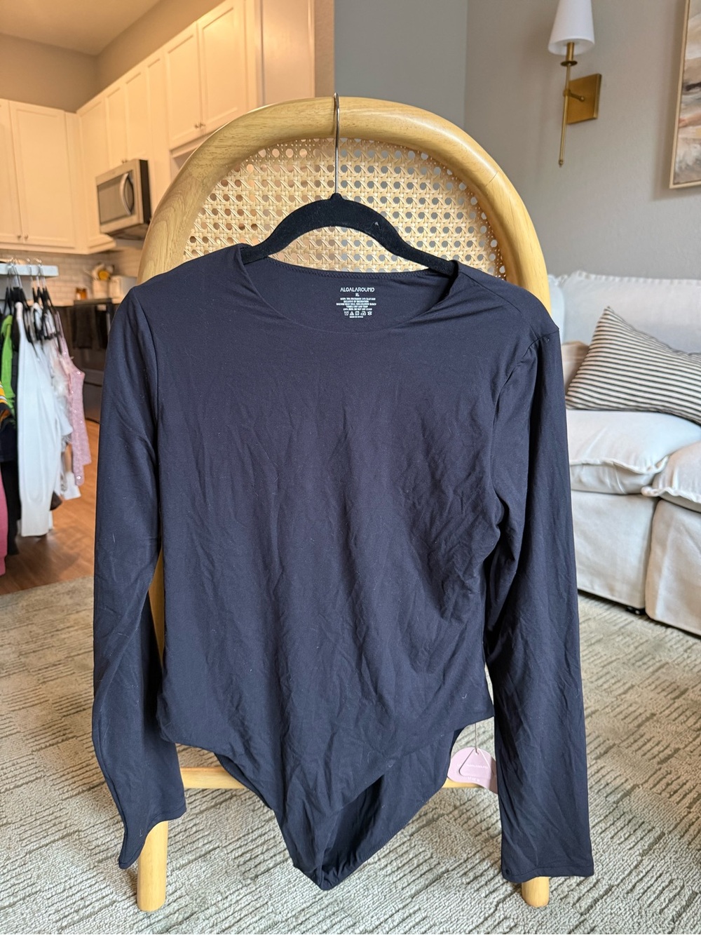 Amazon Black Long Sleeve Bodysuit